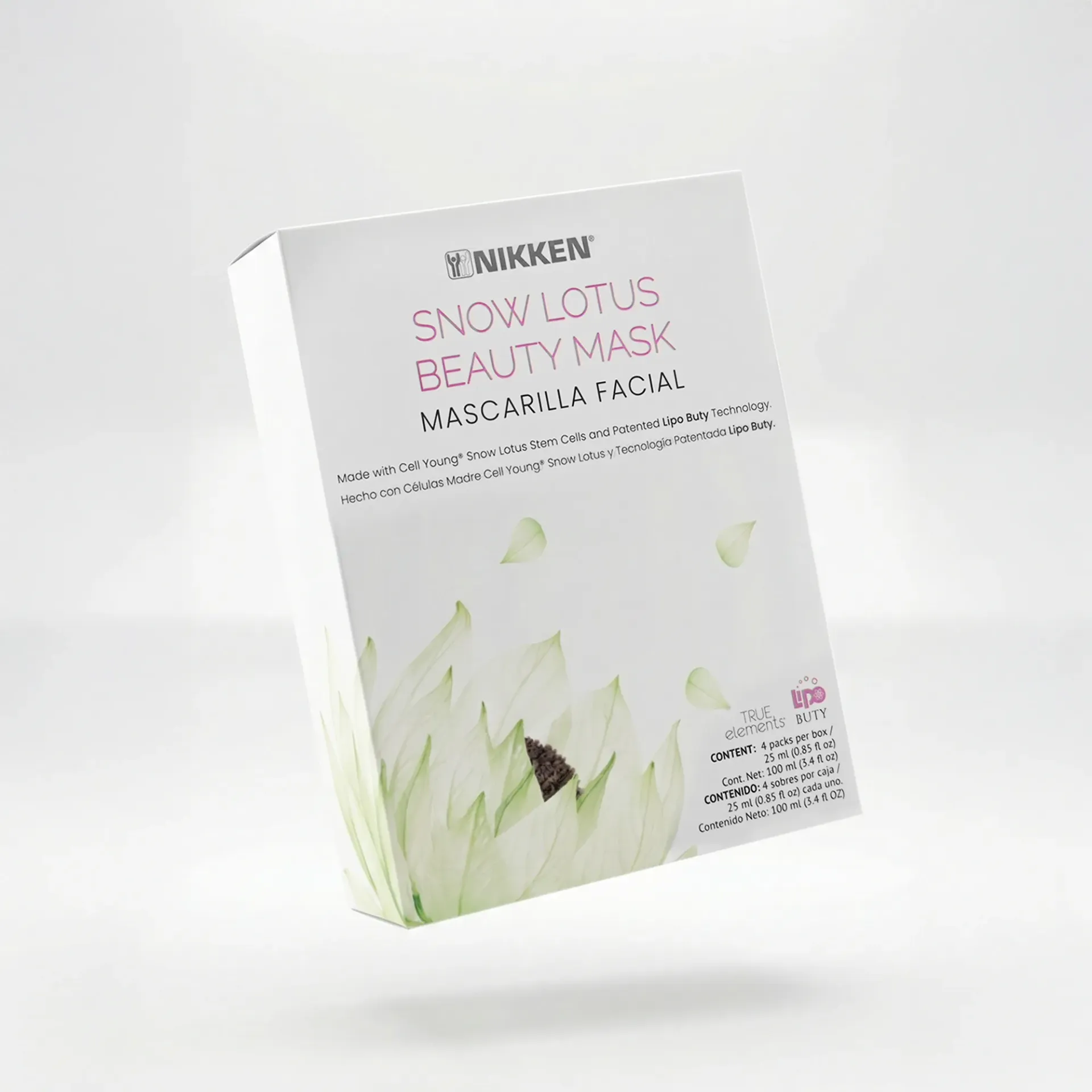 TRUE ELEMENTS SNOW LOTUS BEAUTY MASK EXPERIENCIA 90 DÍAS